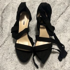 Wrap Up Wedges from Fashion Nova